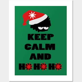 Keep Clam and HO HO HO Posters and Art